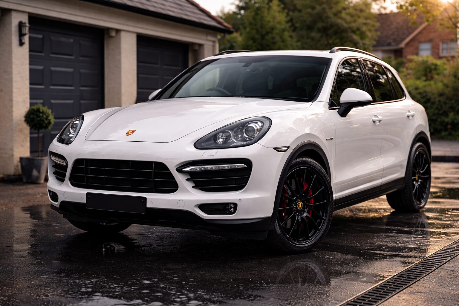 Außenreinigung mit klarer Lackoptik